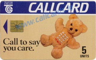 Teddy Bear 5u Callcard (front) Teddy Bear 5u Callcard (front)