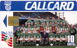 FAI World Cup USA 1994 Callcard (front) FAI World Cup USA 1994 Callcard (front)