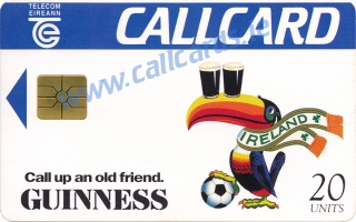 Guinness World Cup Toucan Callcard (front) Guinness World Cup Toucan Callcard (front)