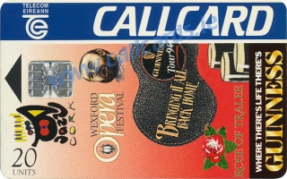 Guinness Sponsored Summer Events Callcard (front) Guinness Sponsored Summer Events Callcard (front)