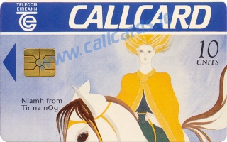 Niamh from Tir Na Nog Callcard (front) Niamh from Tir Na Nog Callcard (front)