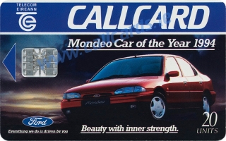 Ford Mondeo Callcard (front) Ford Mondeo Callcard (front)