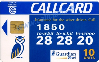 Guardian Direct Callcard (front) Guardian Direct Callcard (front)