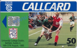 European Hockey 1995 Callcard (front) European Hockey 1995 Callcard (front)