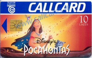 Pocahontas Callcard (front) Pocahontas Callcard (front)