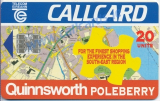 Quinnsworth Poleberry Callcard (front) Quinnsworth Poleberry Callcard (front)