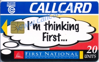 First National Building Society Callcard (front) First National Building Society Callcard (front)