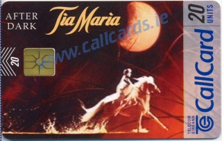 Tia Maria 1996 Callcard (front) Tia Maria 1996 Callcard (front)