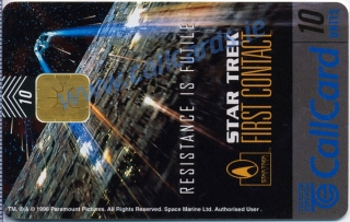 Star Trek Callcard (front) Star Trek Callcard (front)