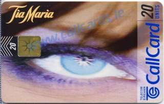Tia Maria 1997 Callcard (front) Tia Maria 1997 Callcard (front)