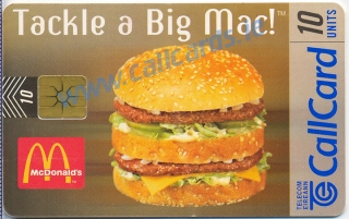 McDonalds Callcard (front) McDonalds Callcard (front)