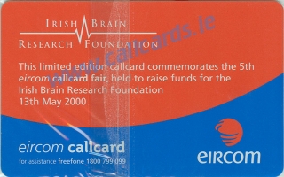 Callcard Collectors Fair 2000 Callcard (back) Callcard Collectors Fair 2000 Callcard (back)