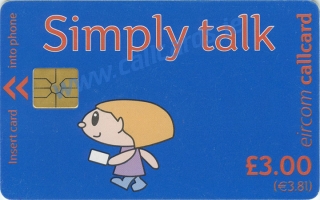 Simply Talk £3 Callcard (front) Simply Talk £3 Callcard (front)