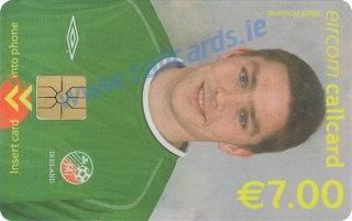 Matt Holland World Cup 2002 Callcard (front) Matt Holland World Cup 2002 Callcard (front)