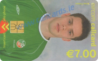 Steve Finnan World Cup 2002 Callcard (front) Steve Finnan World Cup 2002 Callcard (front)