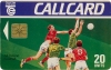 All Ireland Football Callcard (front)